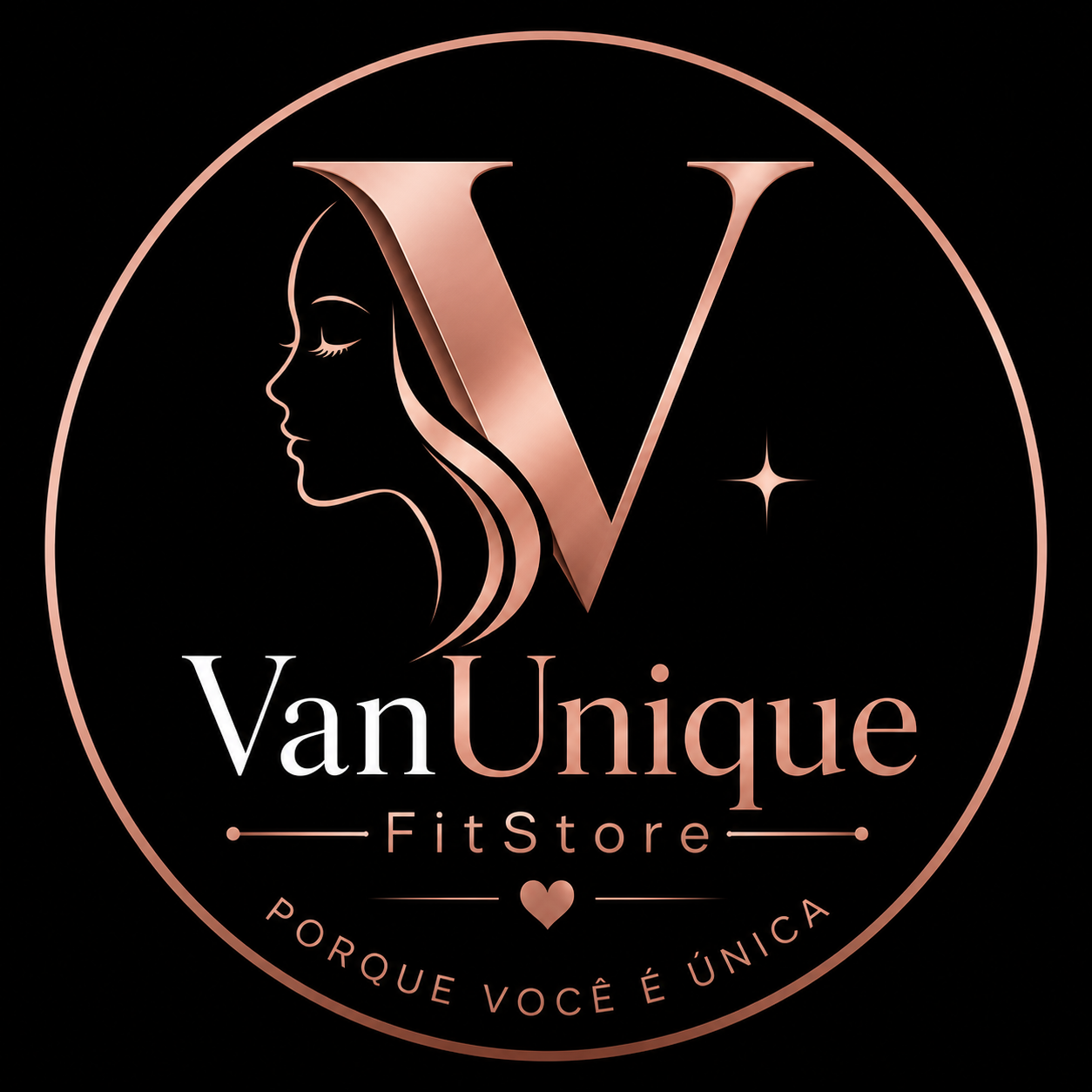Logo VanUniqueFitStore porque você é única